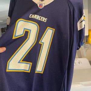 Reebok vintage Los Angeles chargers Ladanian Tomlinson jersey size medium